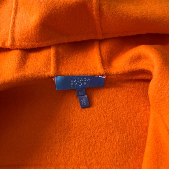 Escada Sport Zip Up Hooded Jacket - size 34 - Picture 5 of 10